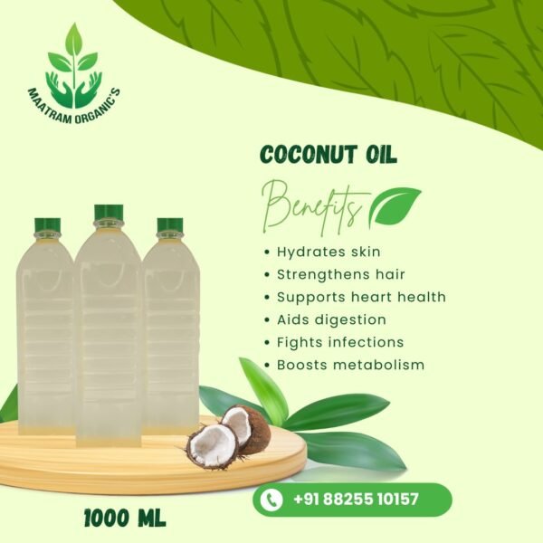 Coconut Oil-1000 ML - Image 2