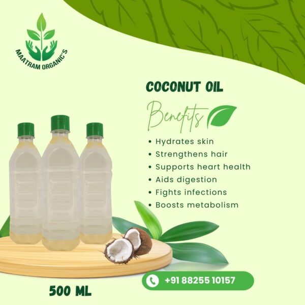 Coconut Oil -500 ML - Image 2