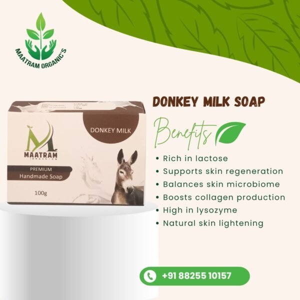 Donkey Milk Soap-100G - Image 2