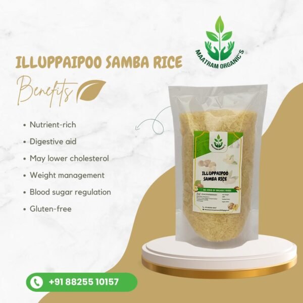 Iluppaipoo Samba Rice-1KG - Image 2