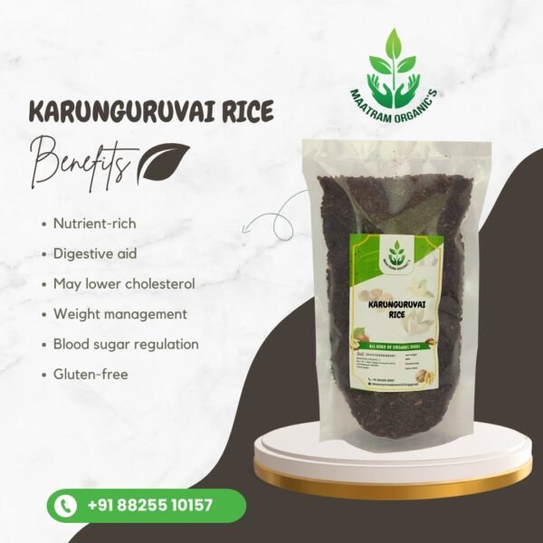 Karunguruvai Rice-1KG - Image 2