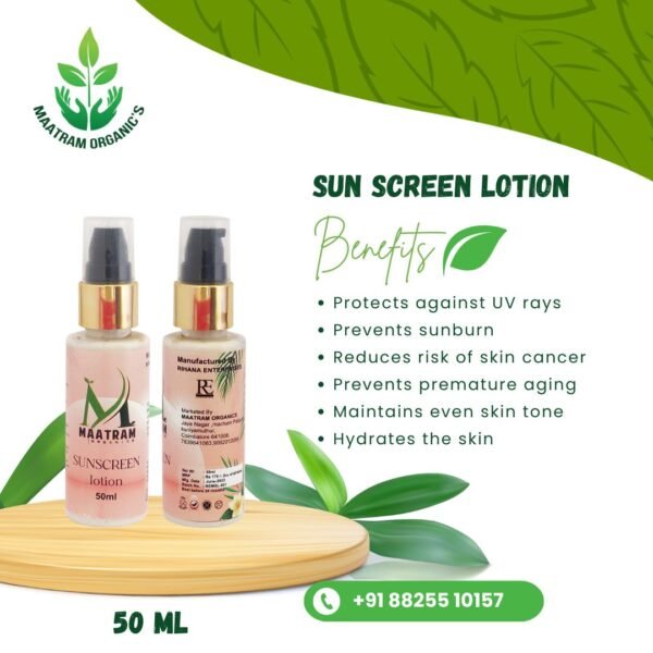 Sun Screen Lotion-50ML - Image 2