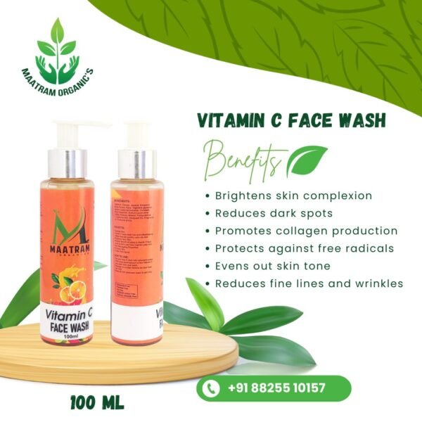 Vitamin C Face Wash-100ML - Image 2