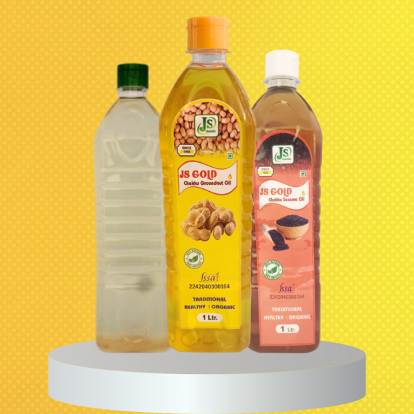 Coconut, Groundnut & Sesame Oil Pack